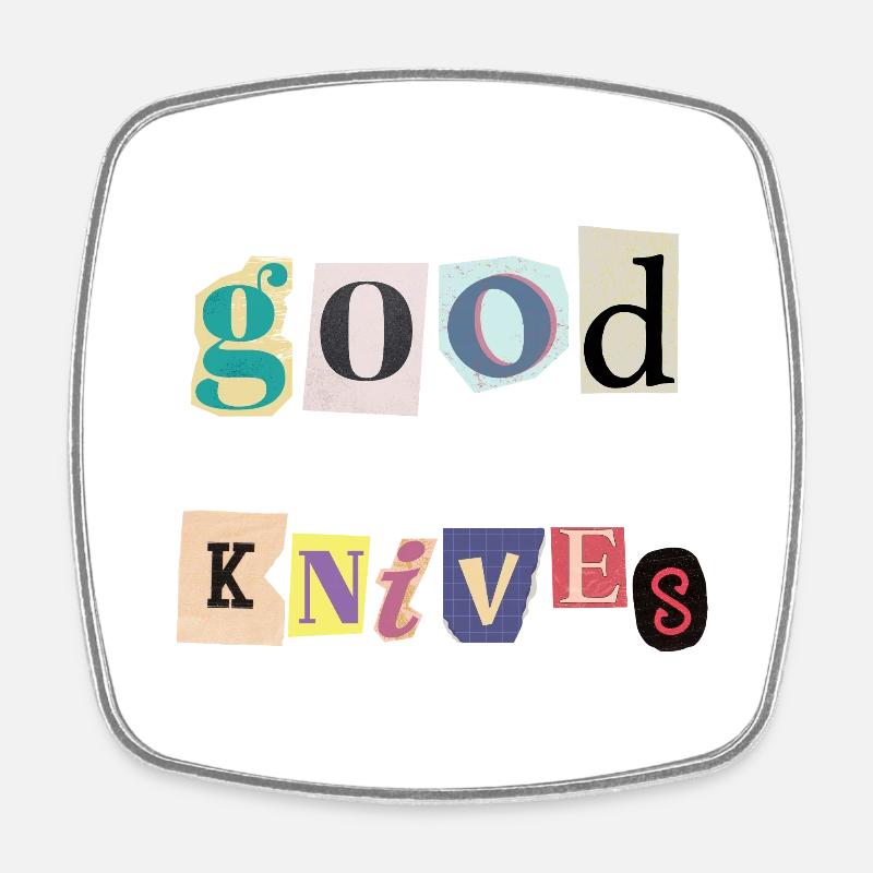 GOODKNVS - Square fridge magnet - white