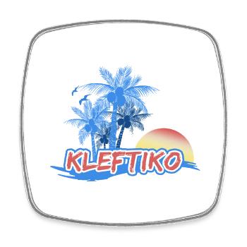 Plage de Kleftiko - Magnet carré - blanc - Devant
