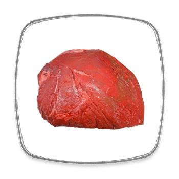 barbecue grill barbecue hamburger bacon bifteck sauver - Magnet carré - blanc - Devant