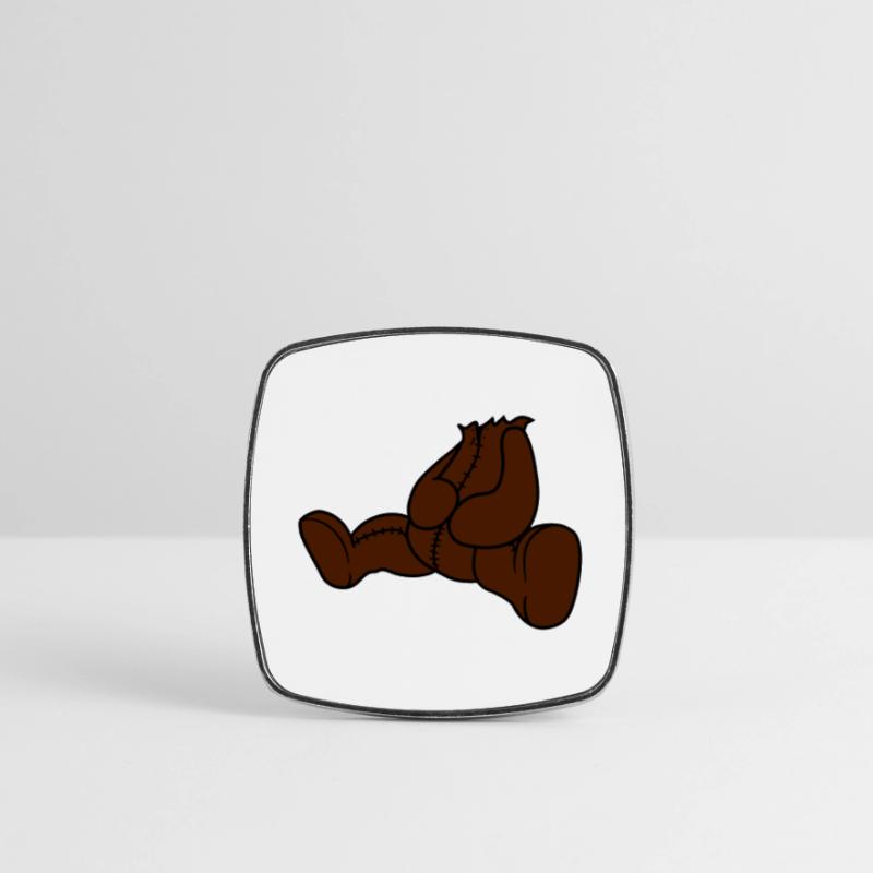 demolished head beheaded dead murder headless tedd Square fridge magnet