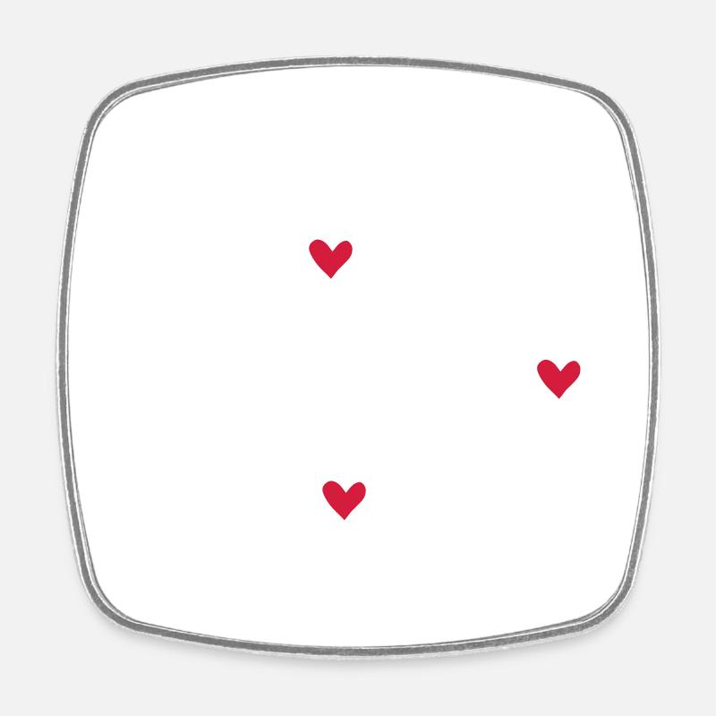 best neighbour ever - Square fridge magnet - white