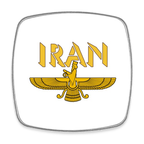 Iran 9 - Firkantet køleskabsmagnet
