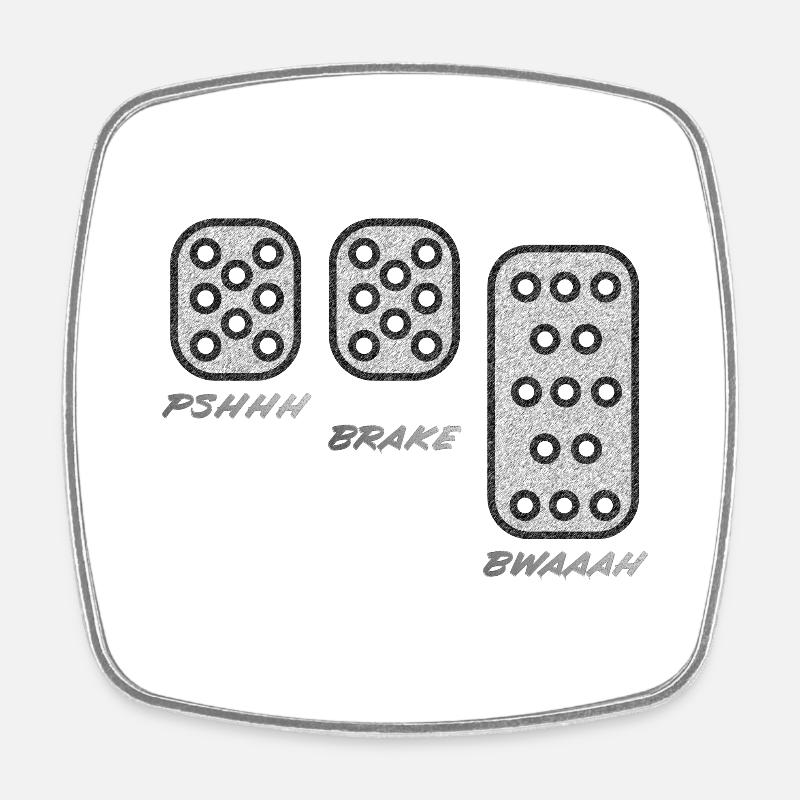 PSHHH - Pression de suralimentation - Magnet carré - blanc