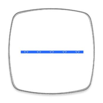 humour sagesse souris ok chat tout modeste ordinateur - Magnet carré - blanc - Devant