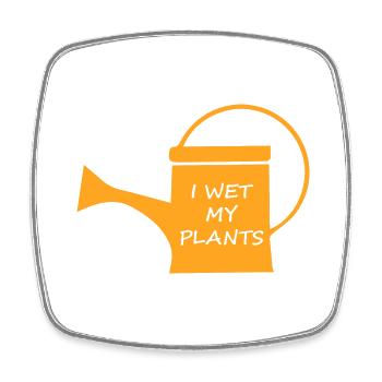 Florist Blume Pflanze Natur Gärtner - Viereckiger Kühlschrankmagnet - Weiß - Vorne