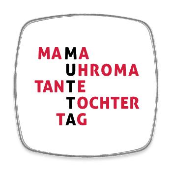 JOUR MAMAN 10 - Magnet carré - blanc - Devant