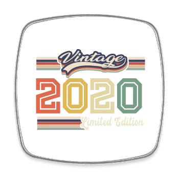 Cadeau D'anniversaire 2020 Génial Depuis 2020 vint - Magnet carré - blanc - Devant