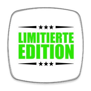 limited edition - Square fridge magnet - white - Front