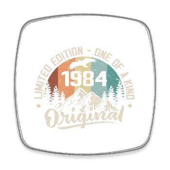 1984 Original Cadeau Anniversaire Vintage 1984 - Magnet carré - blanc - Devant