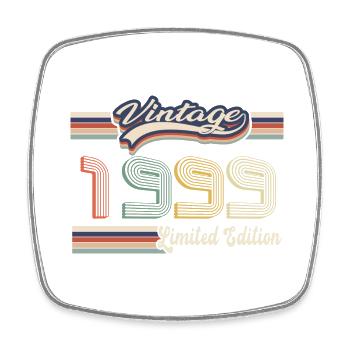 Original 1999 Vintage edition Retro Birthday - Magnet carré - blanc - Devant