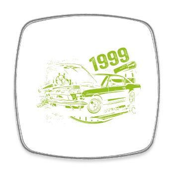 1999 Anniversaire Vintage Modèle 1999 Cru 1999 - Magnet carré - blanc - Devant
