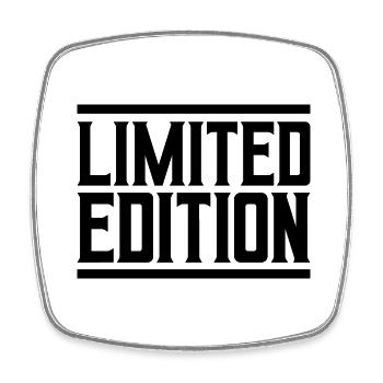 Limited Edition - Square fridge magnet - white - Front