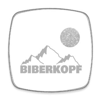 Klettern Biberkopf - Viereckiger Kühlschrankmagnet - Weiß - Vorne