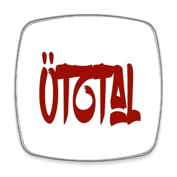 Ötztal - Tirol - Viereckiger Kühlschrankmagnet - Weiß - Vorne