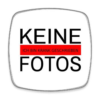 Keine Fotos - Viereckiger Kühlschrankmagnet - Weiß - Vorne
