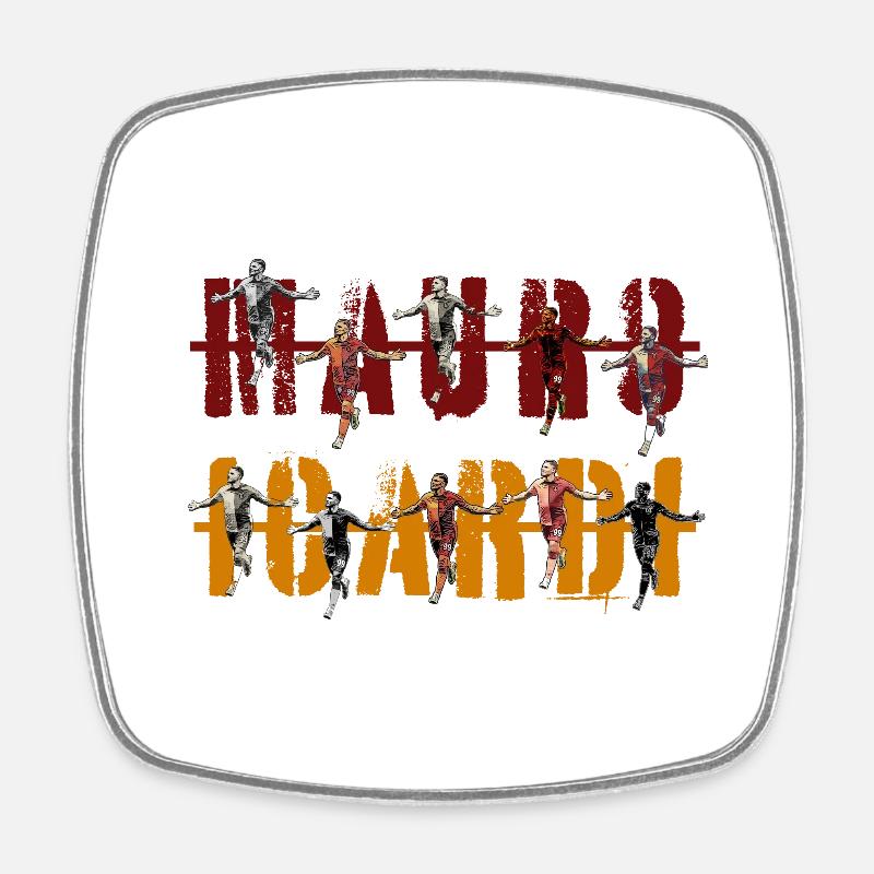 Mauro icardi - Square fridge magnet - white
