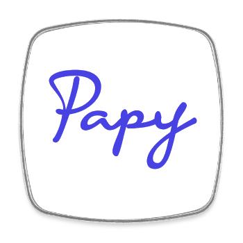 OPA. VATERTAG. ALLES GUTE ZUM GEBURTSTAG OPA. ICH LIEBE DICH. - Viereckiger Kühlschrankmagnet - Weiß - Vorne