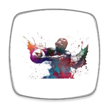 Water polo sport #sport #waterpolo - Square fridge magnet - white - Front