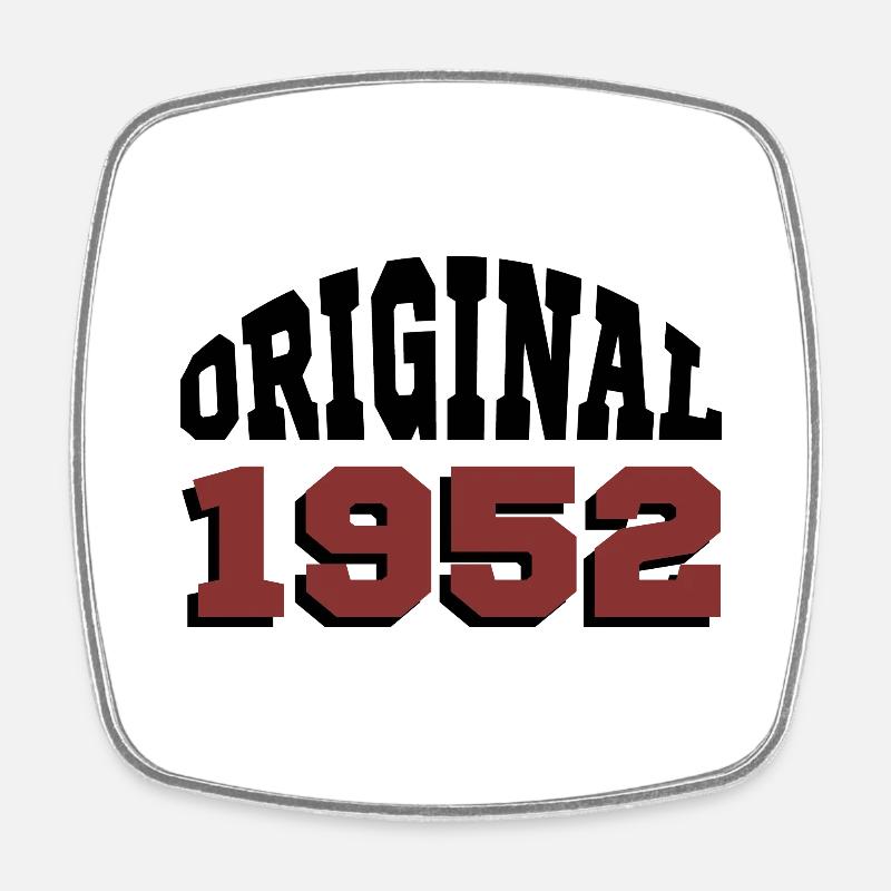 Original 1952 - Magnet carré - blanc