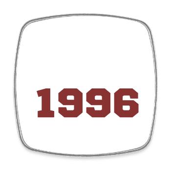 Original 1996 - Magnet carré - blanc - Devant