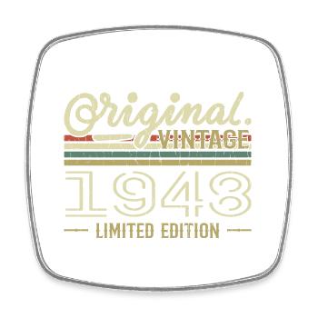1948 Anniversaire Rétro 1948 Original 1948 Vintage - Magnet carré - blanc - Devant