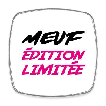 MEUF édition limitée - Magnet carré - blanc - Devant