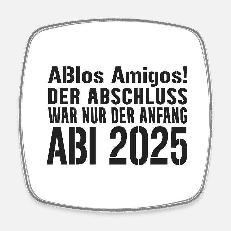 ABI - Abios Amigos - Square fridge magnet - white