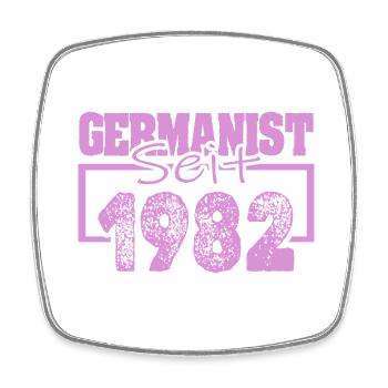 Born in 1982 - Square fridge magnet - white - Front
