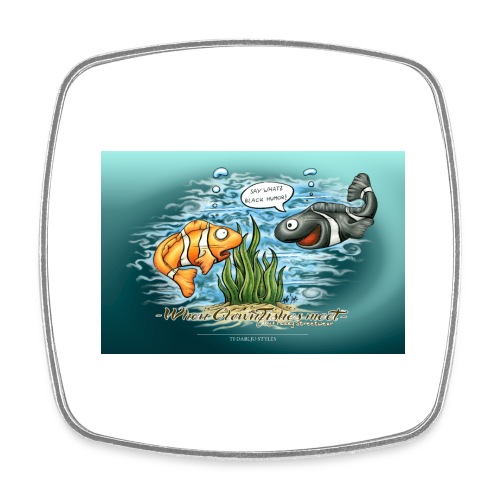 Poster When Clownfishes meet - Viereckiger Kühlschrankmagnet
