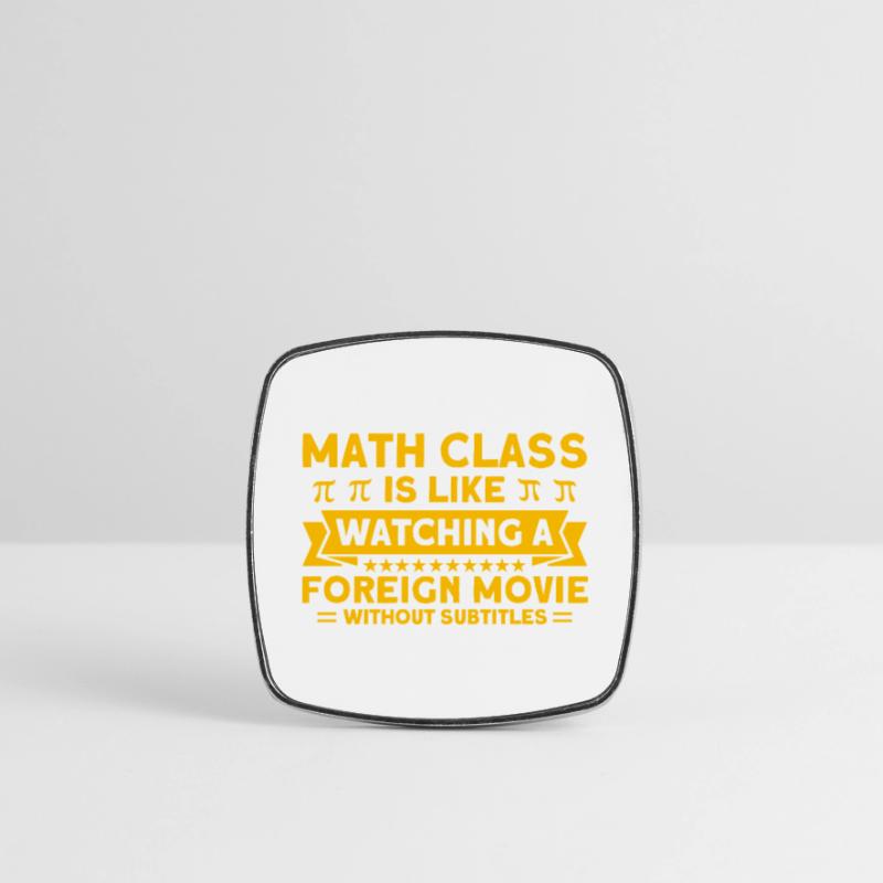 Math Mathematics Science Math Gift Square fridge magnet