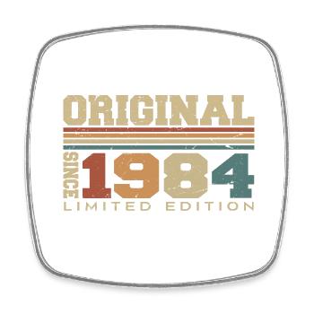 Original 1984 Rétro Cadeau 40e Anniversaire 1984 - Magnet carré - blanc - Devant