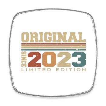 Original 2023 Rétro Cadeau 1e Anniversaire 2023 - Magnet carré - blanc - Devant