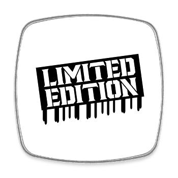limited edition - Square fridge magnet - white - Front