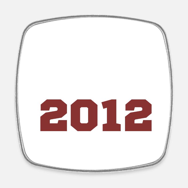 Original 2012 - Magnet carré - blanc