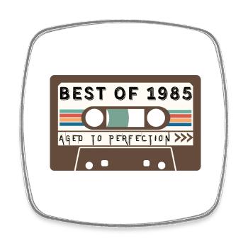 Best of 1985 - Square fridge magnet - white - Front