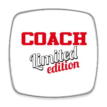 COACH LIMITED EDITION - Square fridge magnet - white - Front