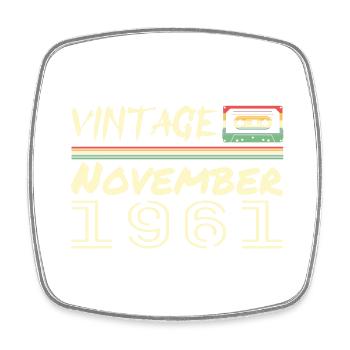 Légendaire Depuis Novembre 1961 - November 1961 - Magnet carré - blanc - Devant