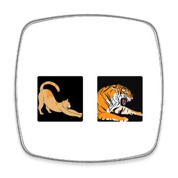 Np Nurse Practitioner Preceptor Funny meme gifts - Square fridge magnet - white - Front