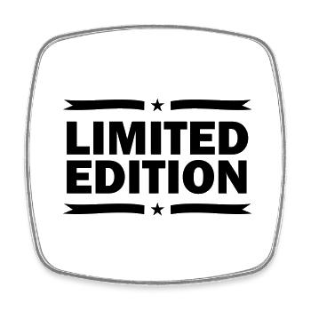 Édition limitée - Magnet carré - blanc - Devant