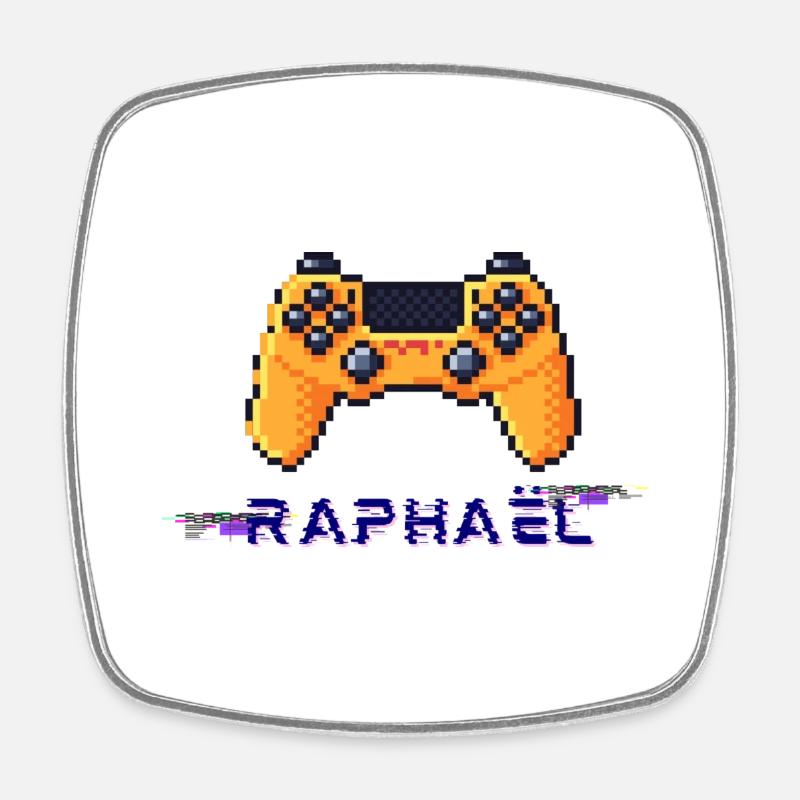 Raphaël - Square fridge magnet - white