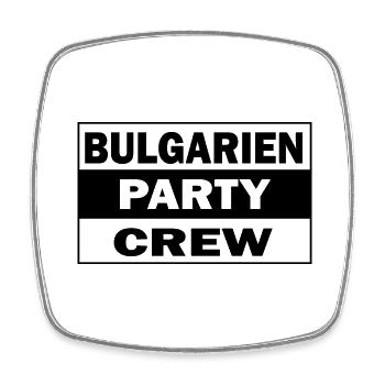 Dancing Dance Music - Square fridge magnet - white - Front
