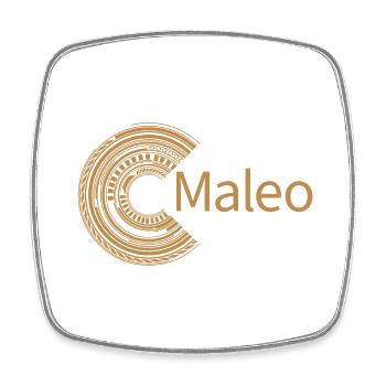 Für Maleo - Viereckiger Kühlschrankmagnet - Weiß - Vorne