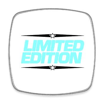 limited edition 02 - Square fridge magnet - white - Front