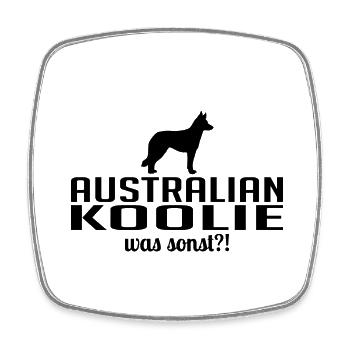 Australian Koolie was sonst Hunde Spruch Wilsigns - Viereckiger Kühlschrankmagnet - Weiß - Vorne