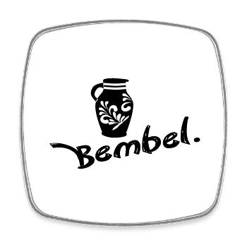 Bembel. - The Frankfurt Original #069 #Frankfurt - Square fridge magnet - white - Front