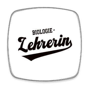 Lehrerin Biologie Bio Biologielehrerin Biolehrerin - Viereckiger Kühlschrankmagnet - Weiß - Vorne