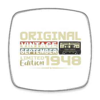 1948 - Les légendes Sont Nées en Septembre 1948 - Magnet carré - blanc - Devant