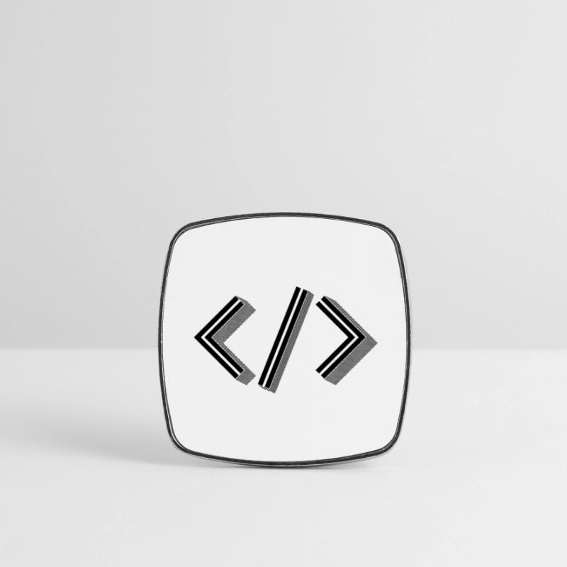 Retro Bracket’s - Full Stack Developer HTML XML Magnet carré