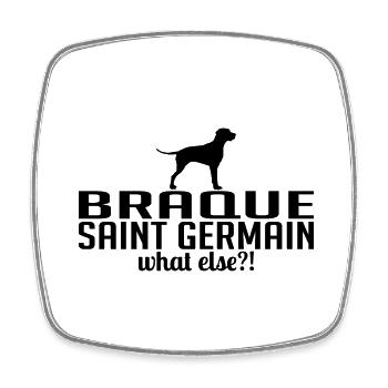 BRAQUE SAINT GERMAIN what else Hunde Wilsigns - Viereckiger Kühlschrankmagnet - Weiß - Vorne