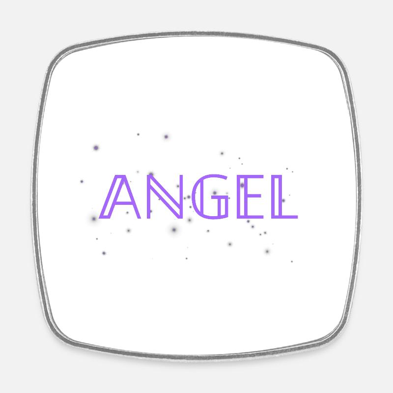 Ange v.2 | Original par. MMJ49 - Magnet carré - blanc